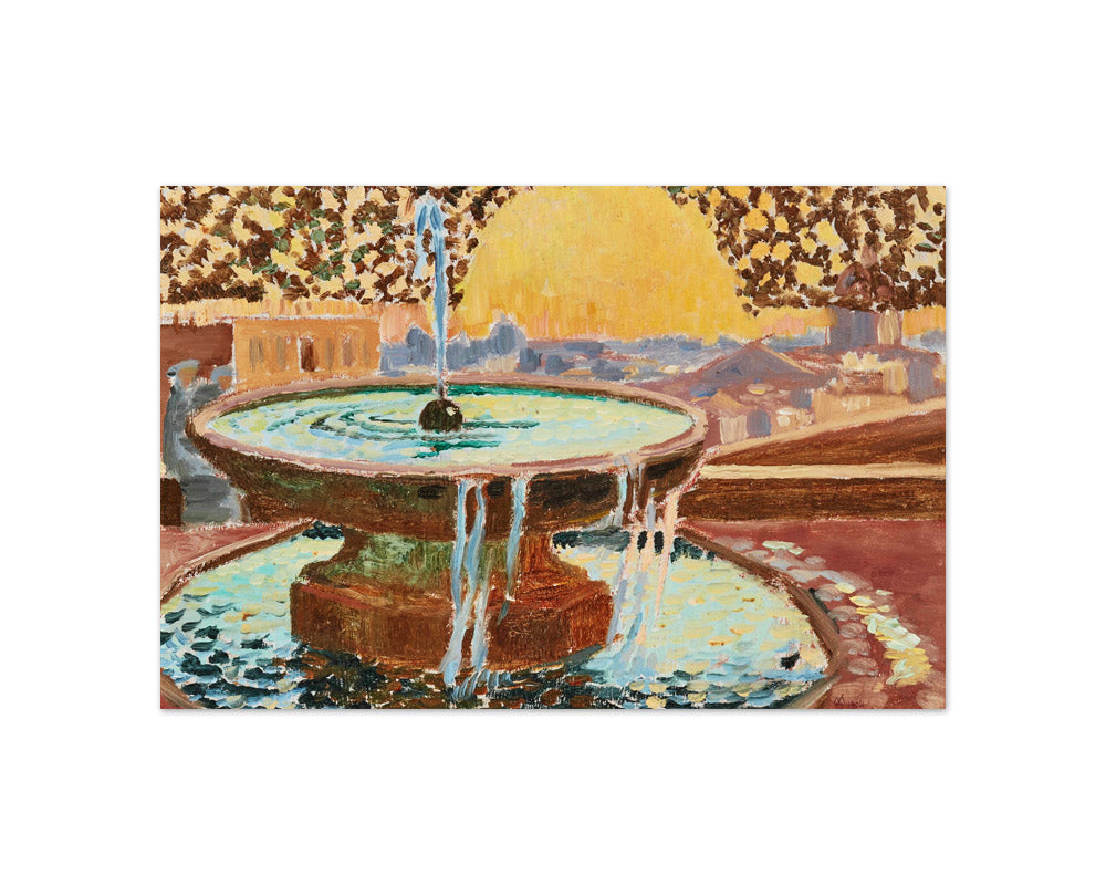 Fountain at the Villa Medici by Maurice Denis - Compact / Full Bleed / No Frame