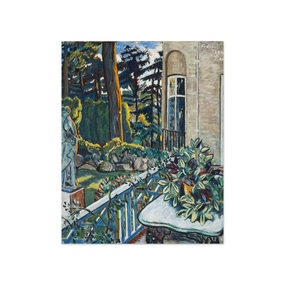 Terrace Garden by Frederic C. Bartlett - Compact / Full Bleed / No Frame