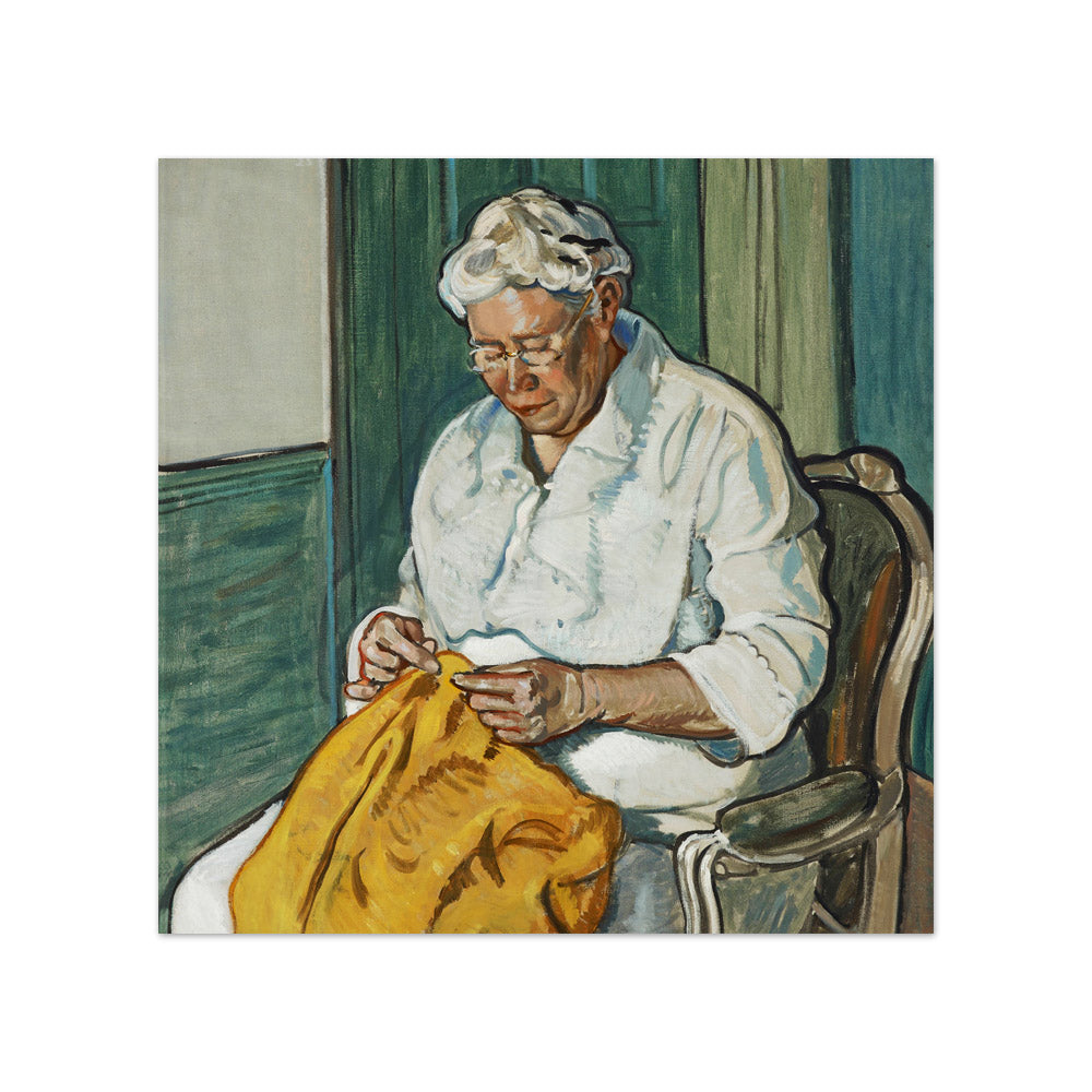 The Seamstress by Frederic C. Bartlett - Compact / Full Bleed / No Frame