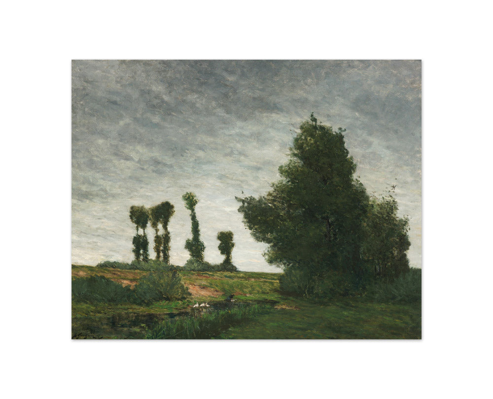 Landscape with Poplars by Paul Gauguin - Compact / Full Bleed / No Frame