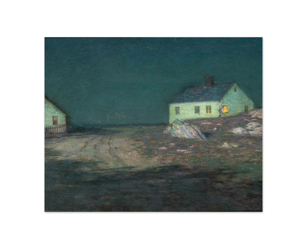 The Harbor Light by Birge Harrison - Compact / Full Bleed / No Frame