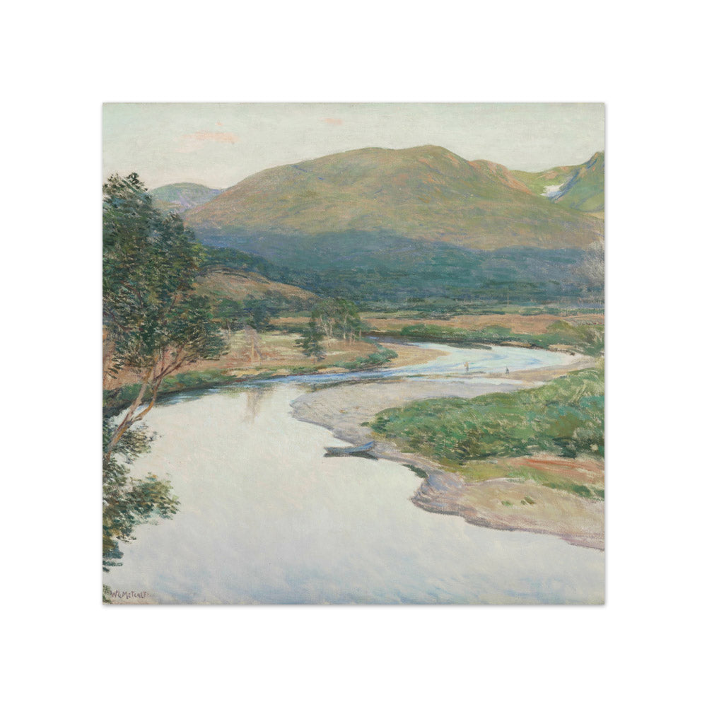 Landscape: The River by Willard L. Metcalf - Compact / Full Bleed / No Frame