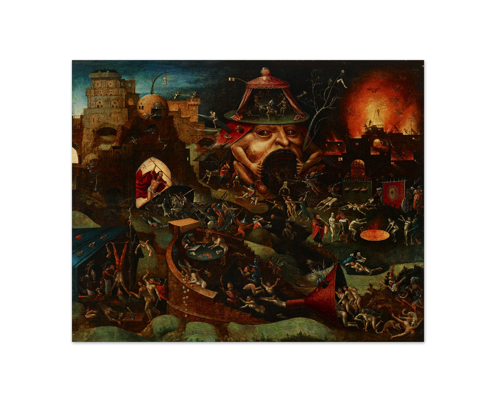 Christ in Limbo by Hieronymus Bosch - Compact / Full Bleed / No Frame