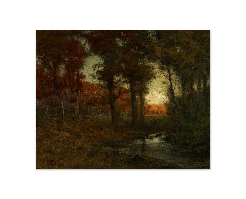 October Morning by Franklin De Haven - Compact / Full Bleed / No Frame