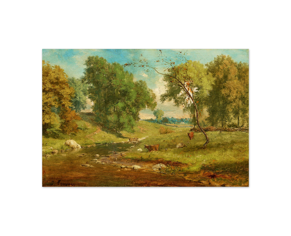 In the Meadow by George Inness - Compact / Full Bleed / No Frame