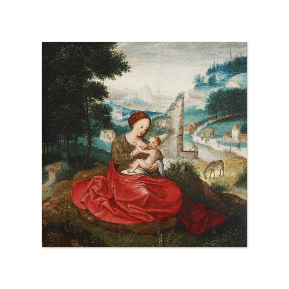 Rest on the Flight into Egypt by Adriaen Isenbrandt - Compact / Full Bleed / No Frame