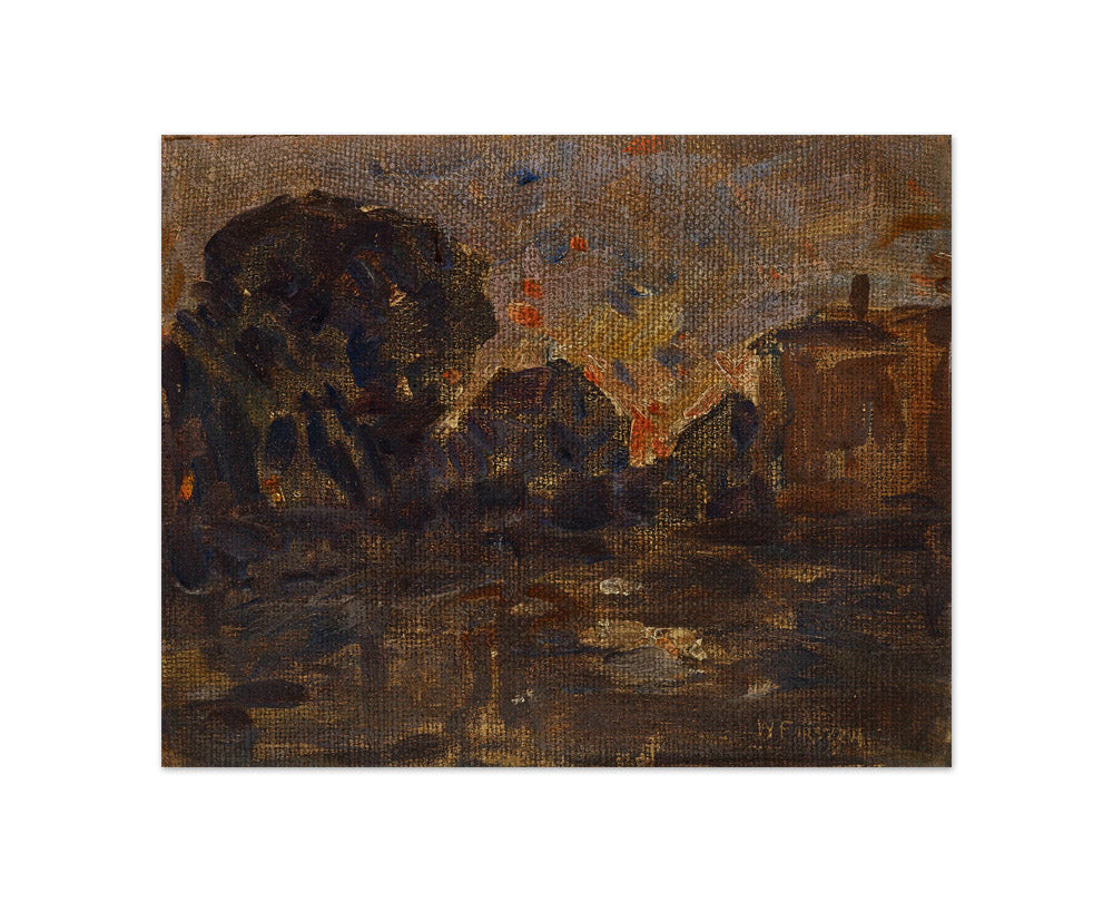 Landscape Sketch: At Twilight by William J. Forsyth - Compact / Full Bleed / No Frame