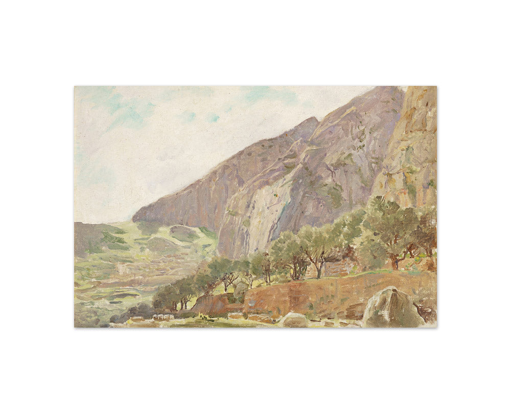 Foothills of Parnassus, Delphi, Greece by Anna R. Brewster - Compact / Full Bleed / No Frame