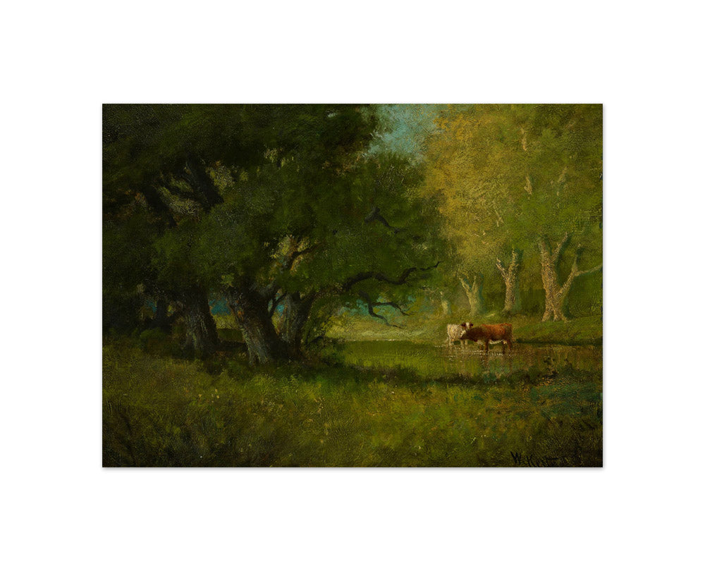 Landscape (Midsummer) by William Keith - Compact / Full Bleed / No Frame