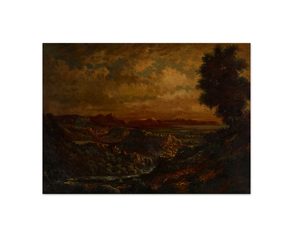 Italian Landscape by Abel Nichols - Compact / Full Bleed / No Frame