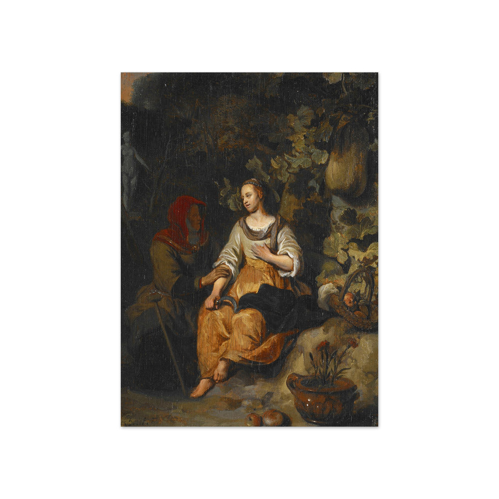 Vertumnus and Pomona by Gerbrand van den Eeckhout - Compact / Full Bleed / No Frame