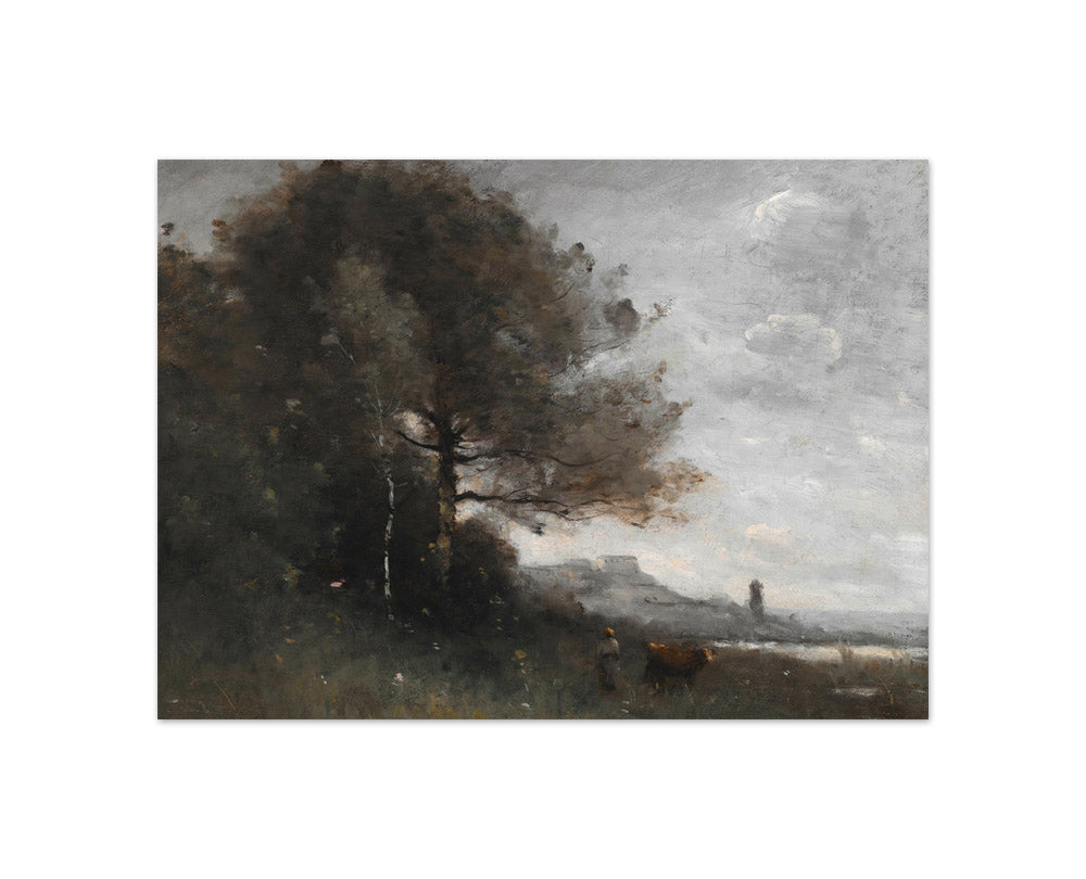 Memory of Italy by Jean-Baptiste-Camille Corot - Compact / Full Bleed / No Frame