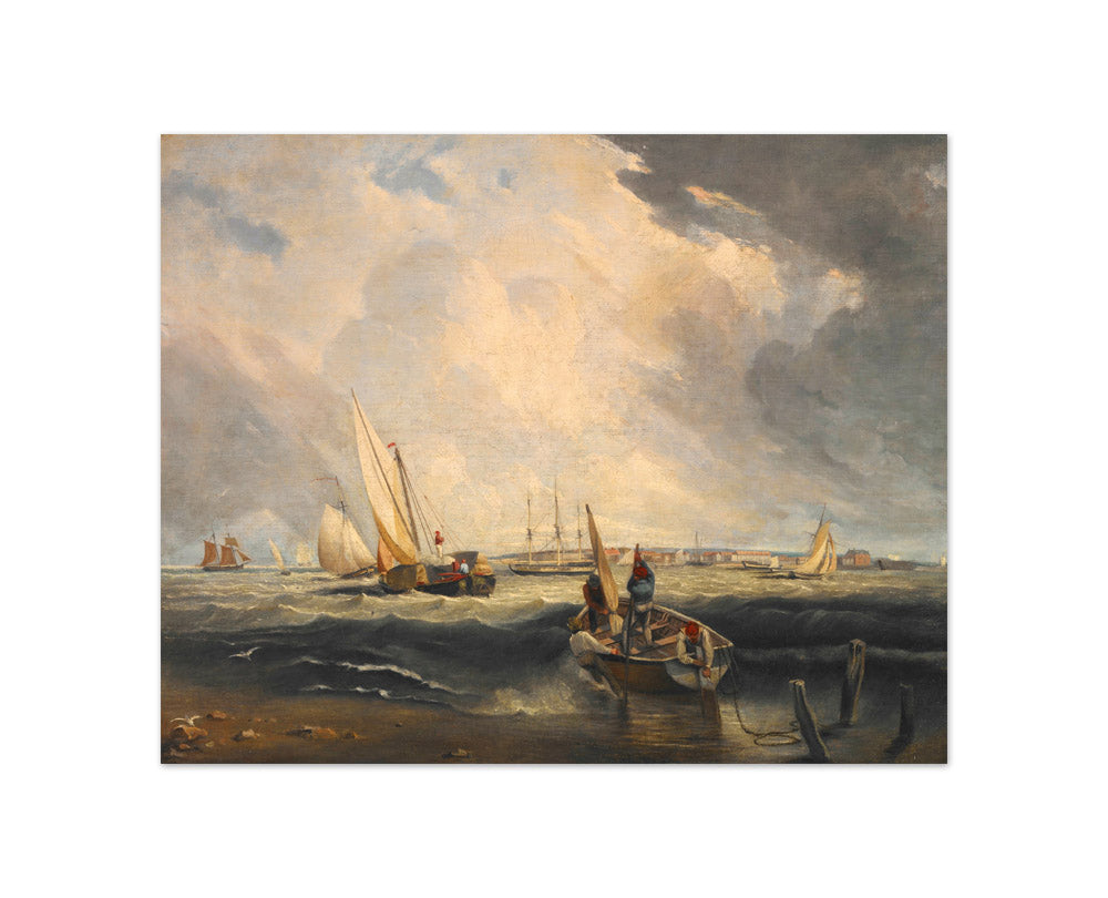 Bligh Sands, Sheerness by Clarkson Stanfield - Compact / Full Bleed / No Frame