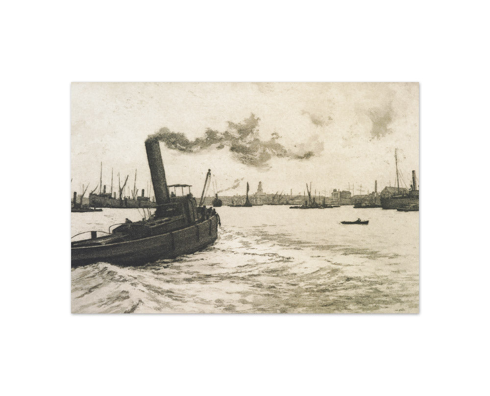 Limehouse by Charles Henry Baskett - Compact / Full Bleed / No Frame