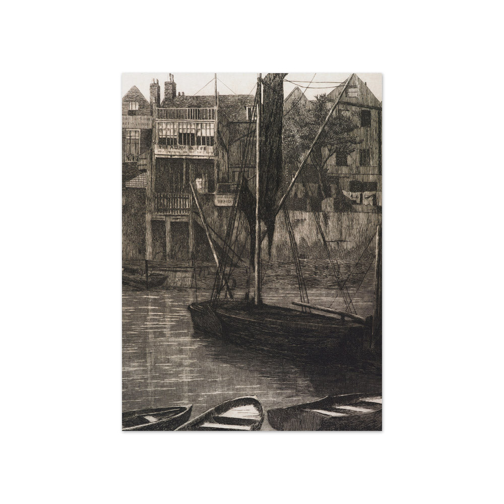 The Adam and Eve Inn, Chelsea by Edwin Edwards - Compact / Full Bleed / No Frame
