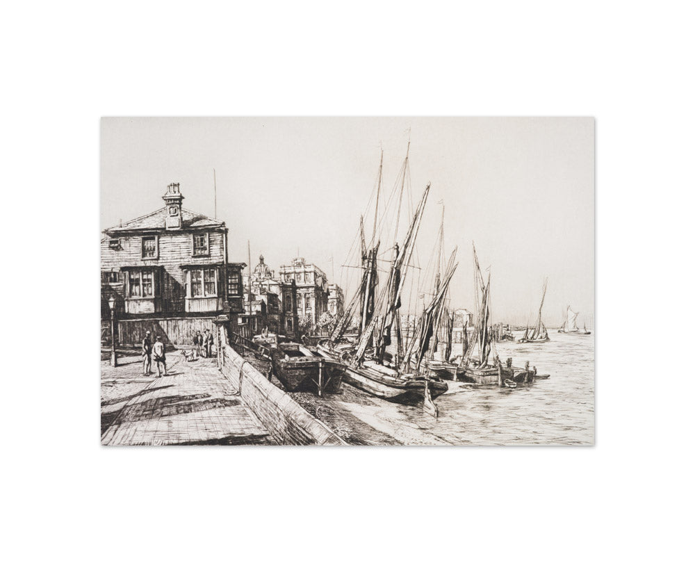Anchor Inn, Greenwich by Francis Dodd - Compact / Full Bleed / No Frame