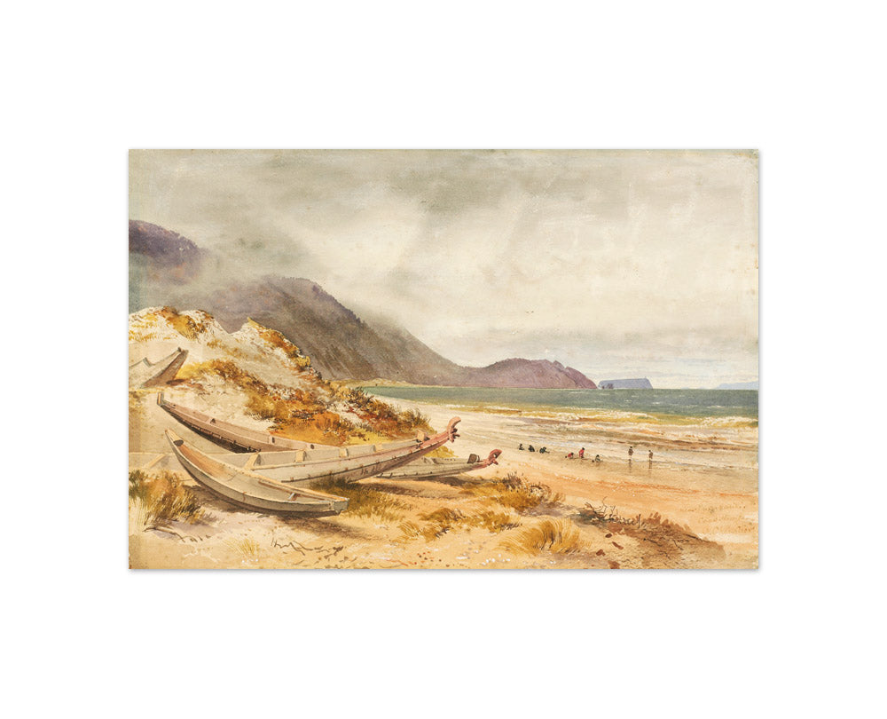Near Paekakariki, Cook Strait by Nicholas Chevalier - Compact / Full Bleed / No Frame