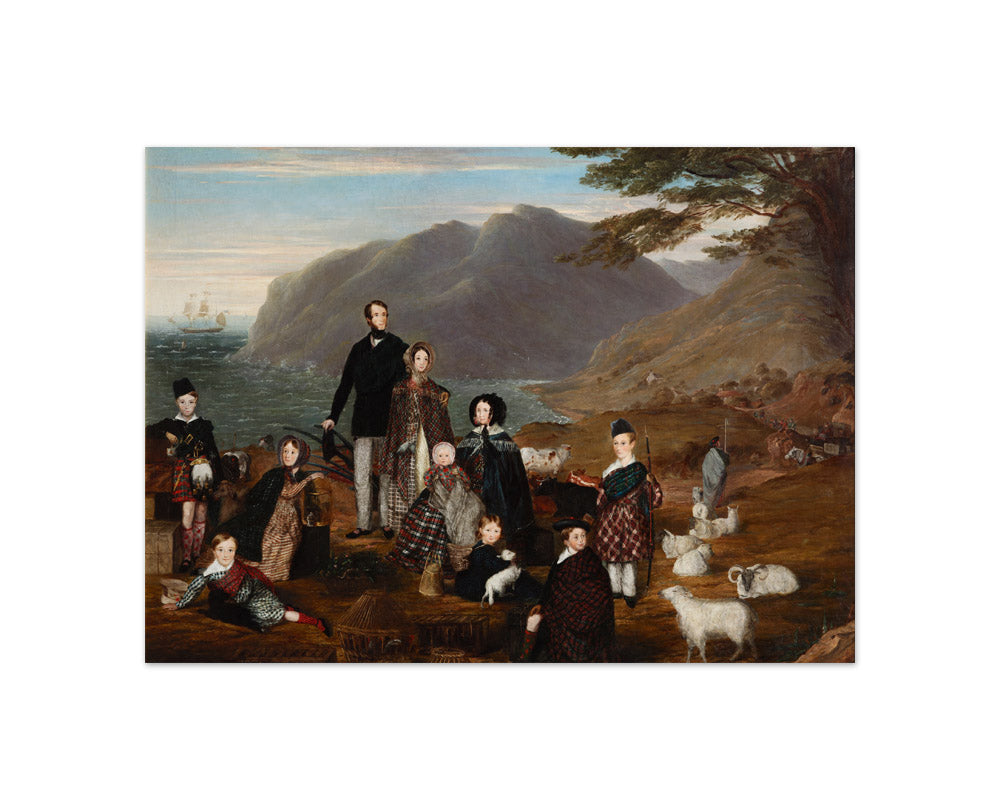 The emigrants by William Allsworth - Compact / Full Bleed / No Frame