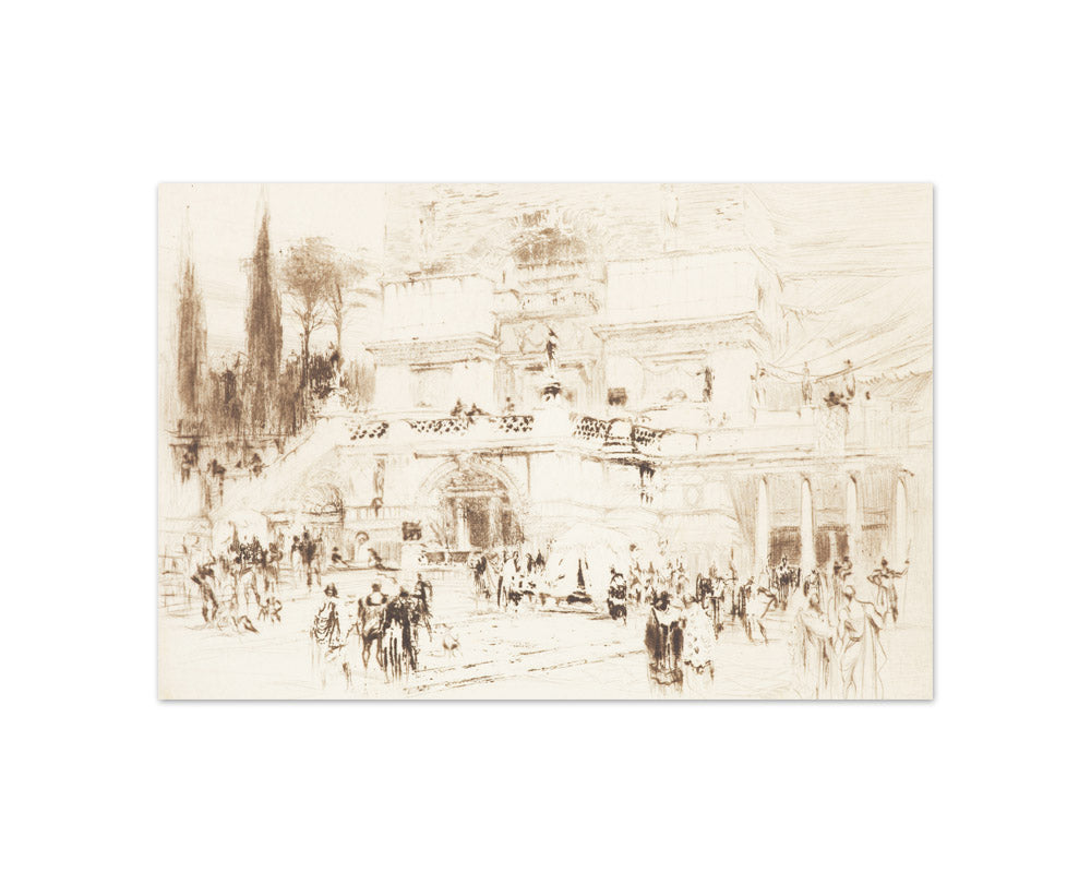 Villa Quintilli by William Walcot - Compact / Full Bleed / No Frame