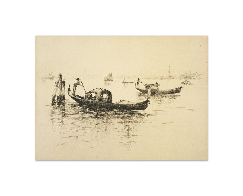 The gondoliers by Sydney Mackenzie Litten - Compact / Full Bleed / No Frame