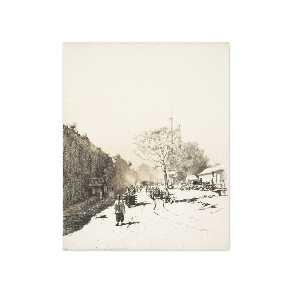 Peking City Wall. From Far Eastern plates by Ernest Stephen Lumsden - Compact / Full Bleed / No Frame