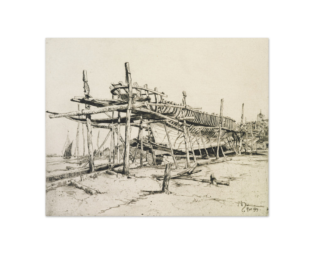High noon in the boatyard, Rye by Martin Hardie - Compact / Full Bleed / No Frame