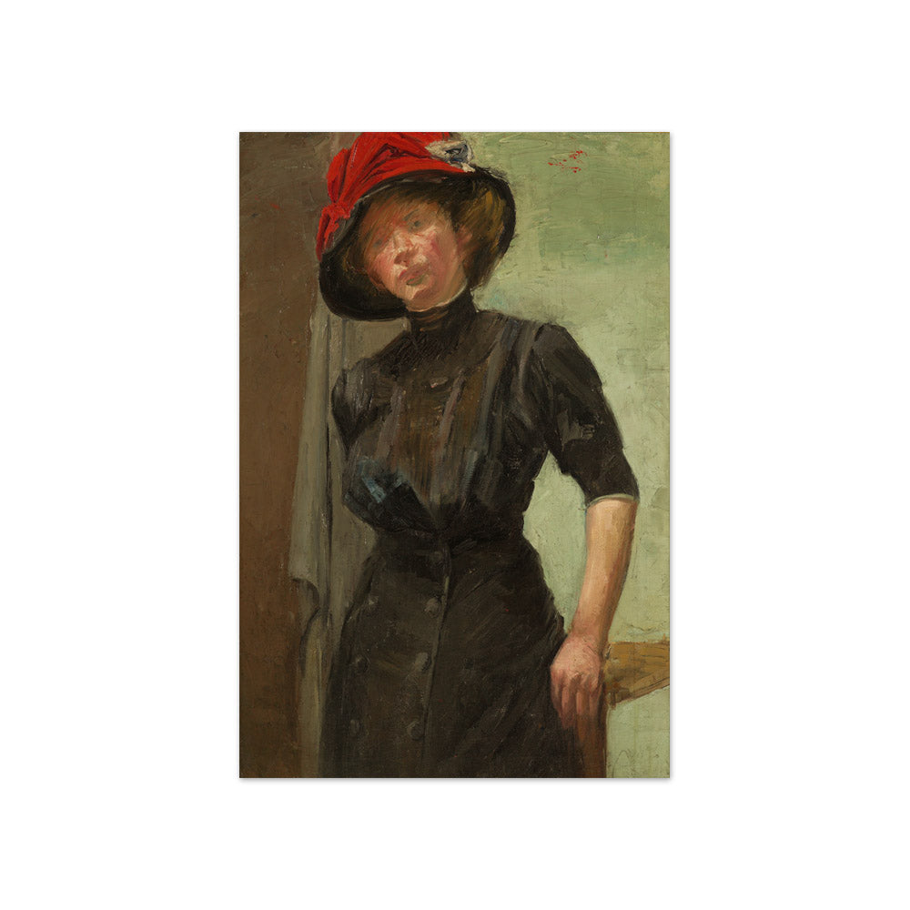 The red hat by Mina Arndt - Compact / Full Bleed / No Frame
