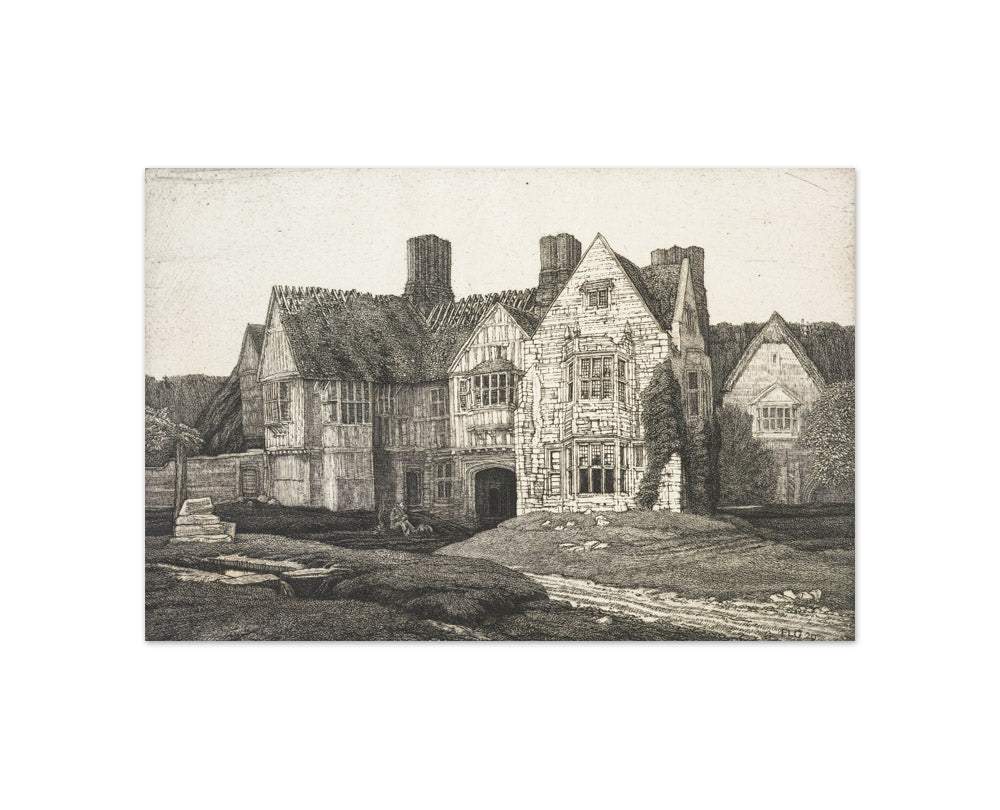 The Maypole Inn by Frederick Griggs - Compact / Full Bleed / No Frame