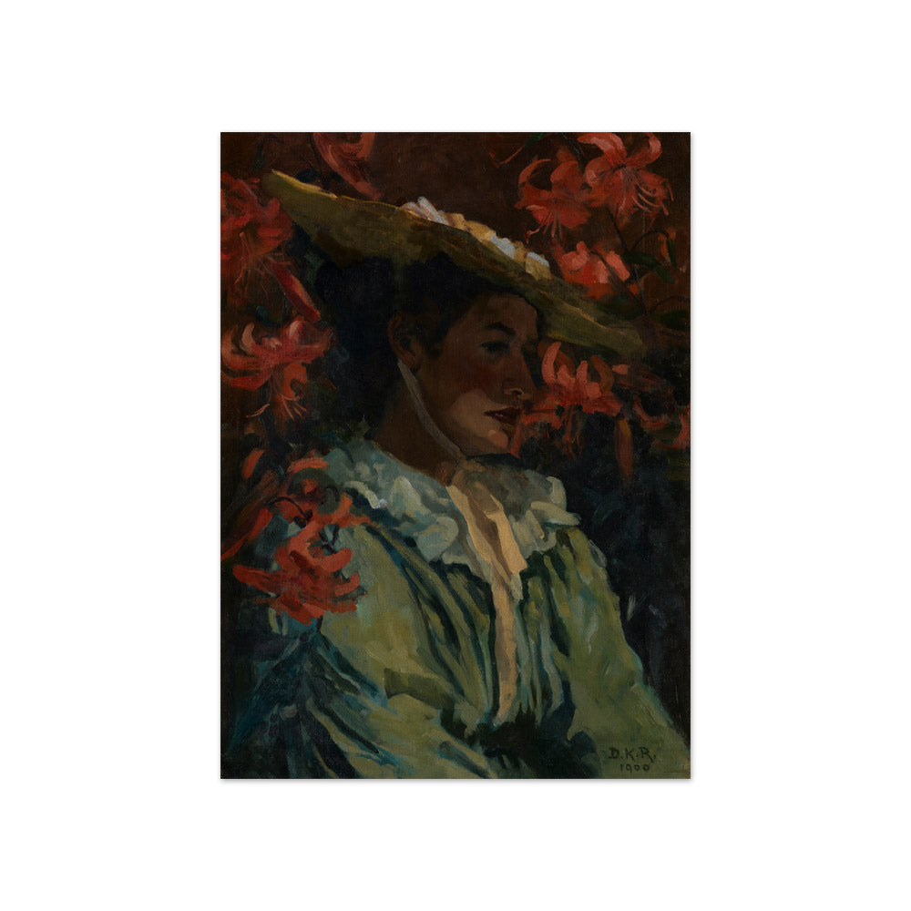 Lady of the Lilies by Dorothy Richmond - Compact / Full Bleed / No Frame