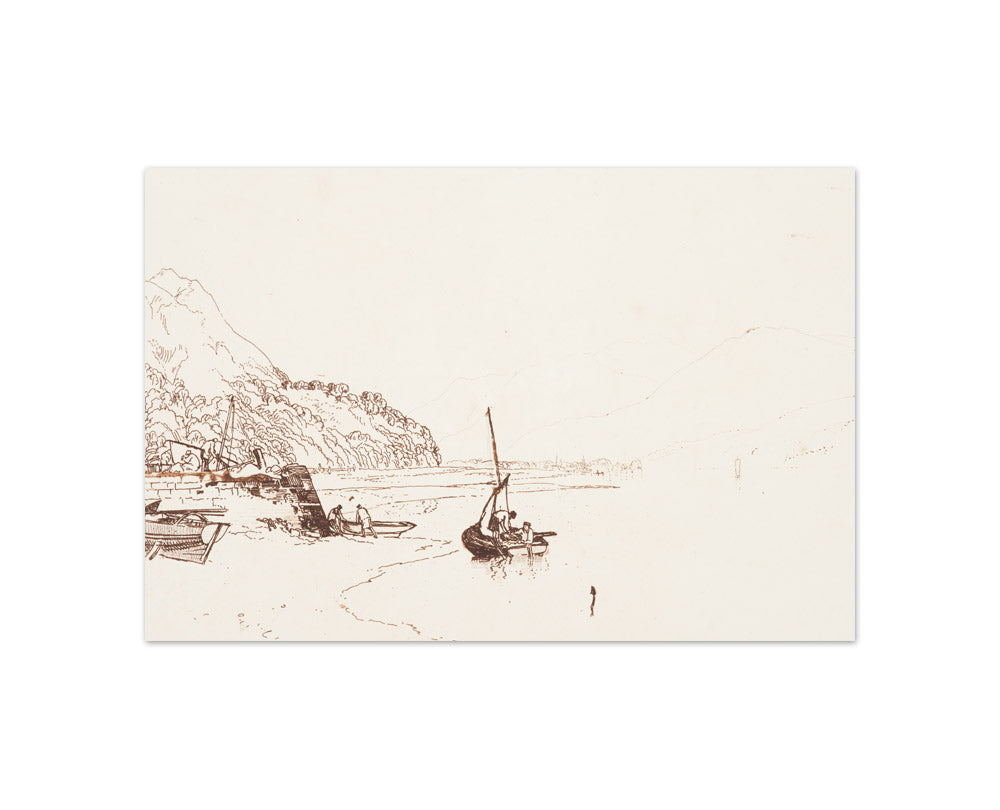 Inverary Pier, Loch Fyne, morning by Joseph Mallord William Turner - Compact / Full Bleed / No Frame