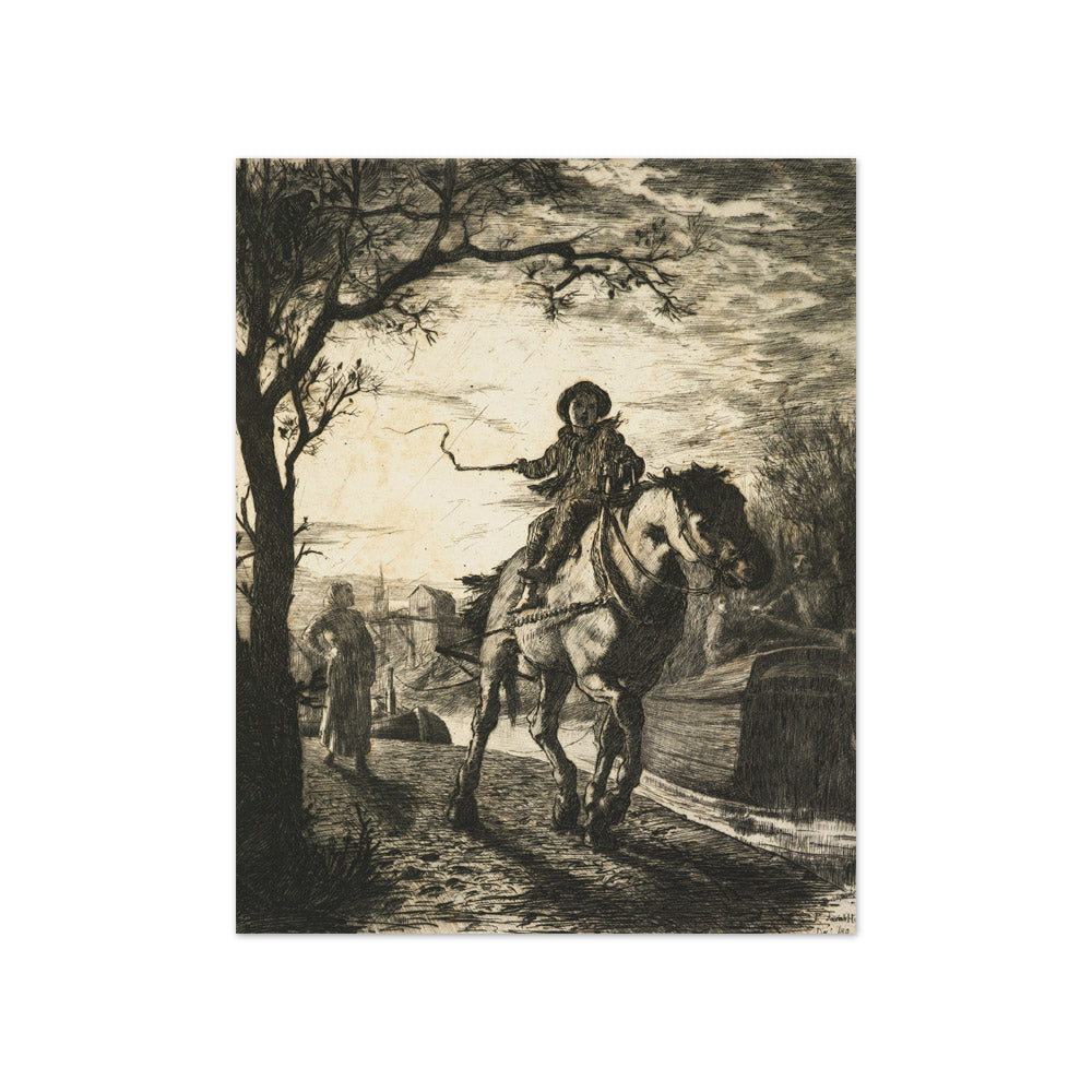 On the Bridgewater Canal by George Jacomb-Hood - Compact / Full Bleed / No Frame