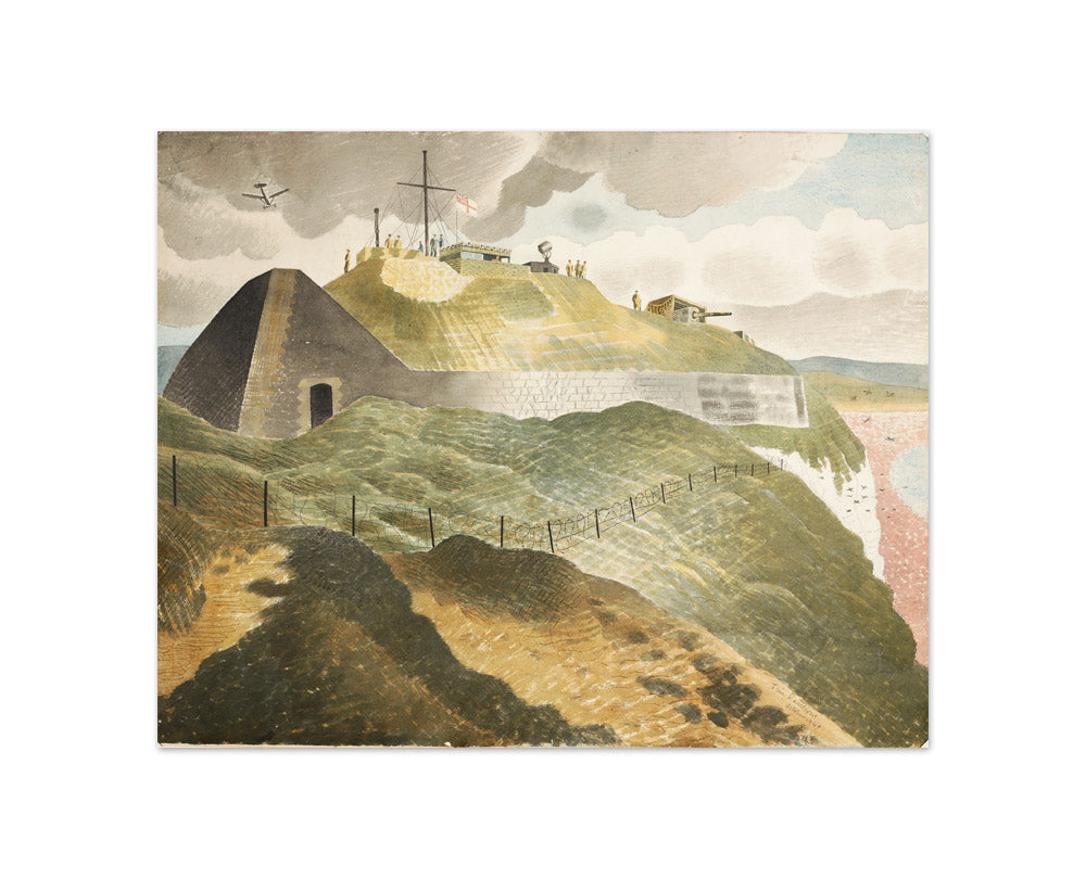 Coastal defences by Eric Ravilious - Compact / Full Bleed / No Frame