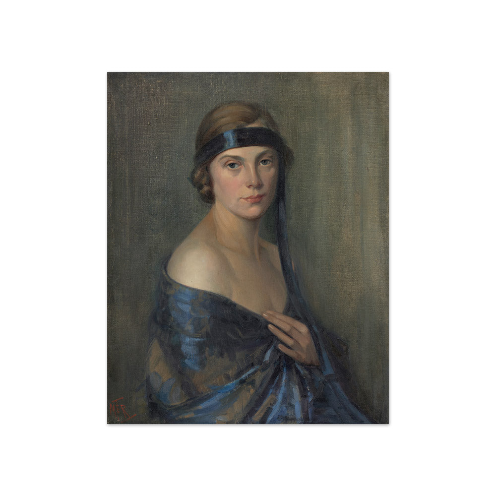 The blue ribbon by Mrs Mary Tripe - Compact / Full Bleed / No Frame