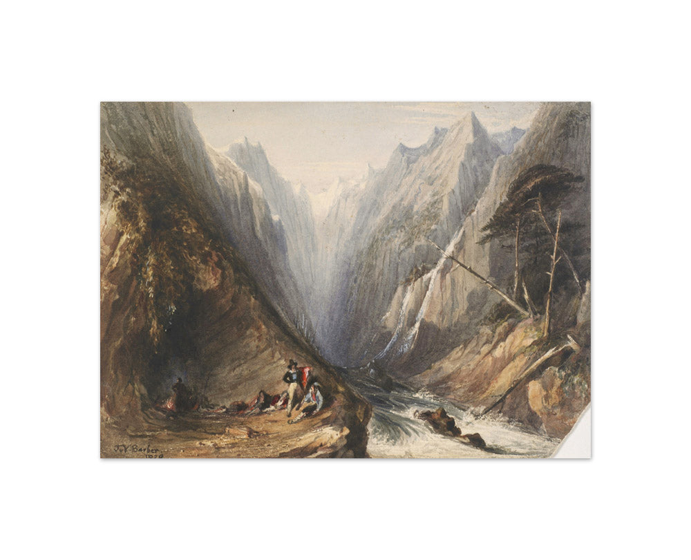 Mountain torrent by Joseph Barber - Compact / Full Bleed / No Frame