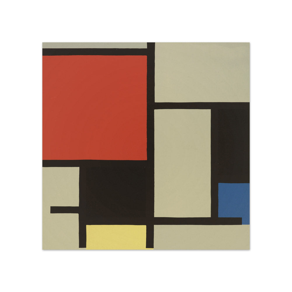 Composition by Piet Mondrian - Compact / Full Bleed / No Frame