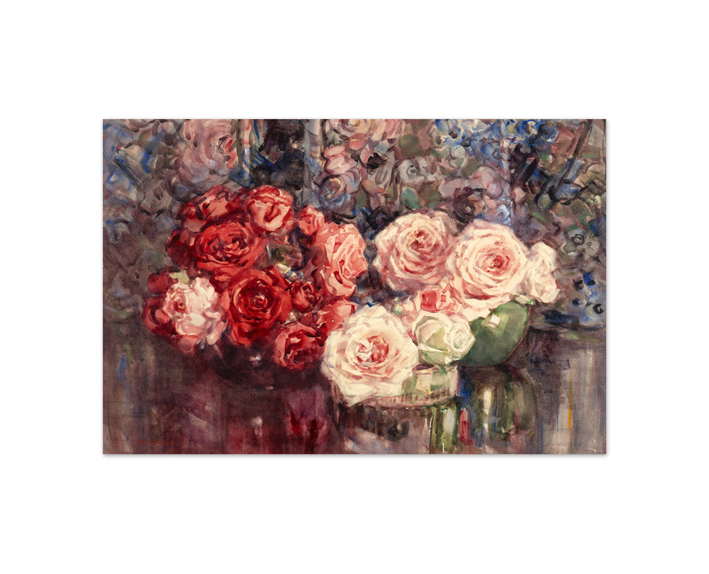 Roses by Margaret Stoddart - Compact / Full Bleed / No Frame