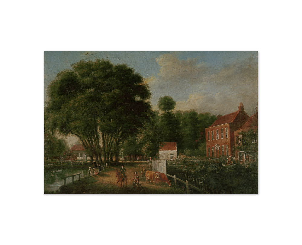 A landscape and figures by John Greenwood Senior - Compact / Full Bleed / No Frame