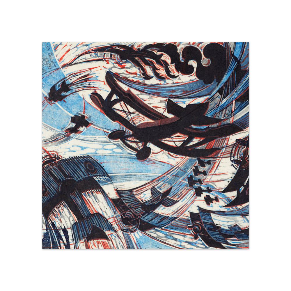 Air raid by Cyril Power - Compact / Full Bleed / No Frame