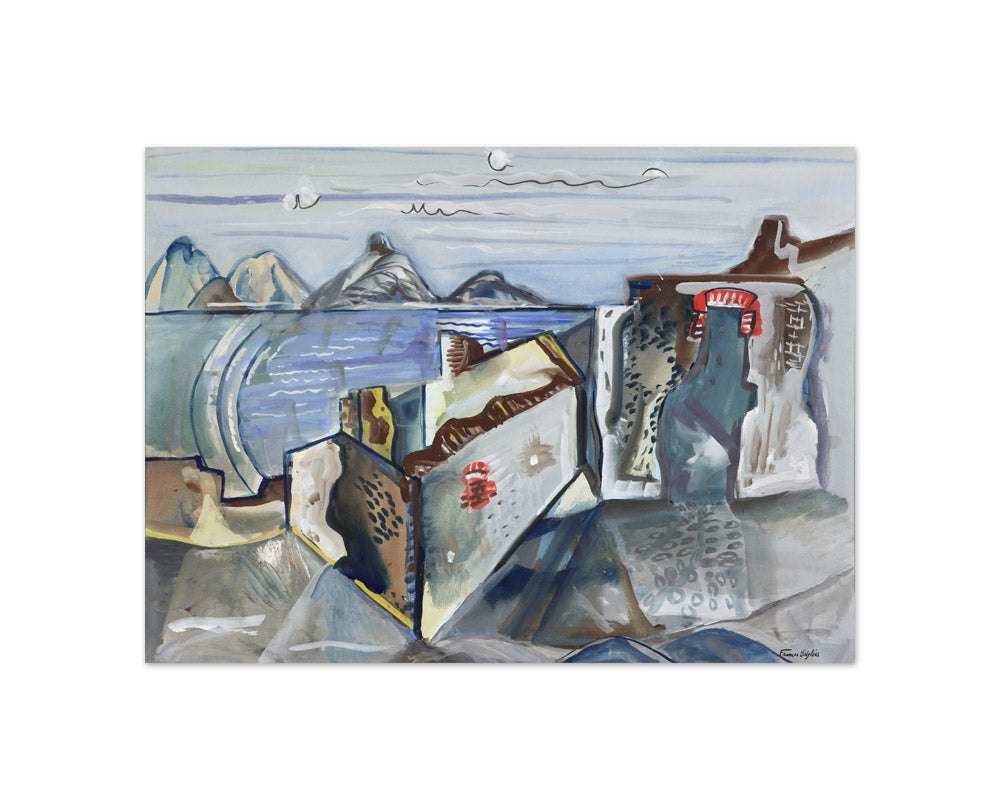 Ruins by Frances Hodgkins - Compact / Full Bleed / No Frame