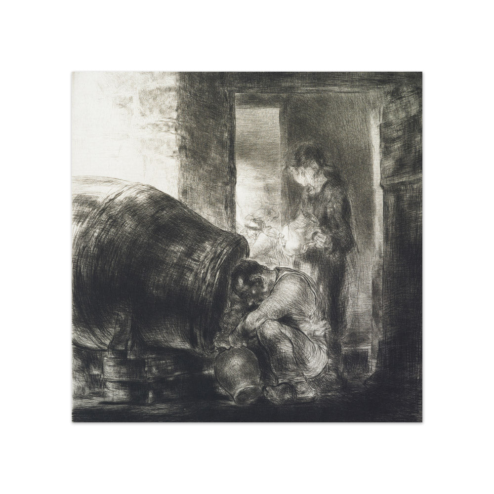 The cider barrel by Edmund Blampied - Compact / Full Bleed / No Frame