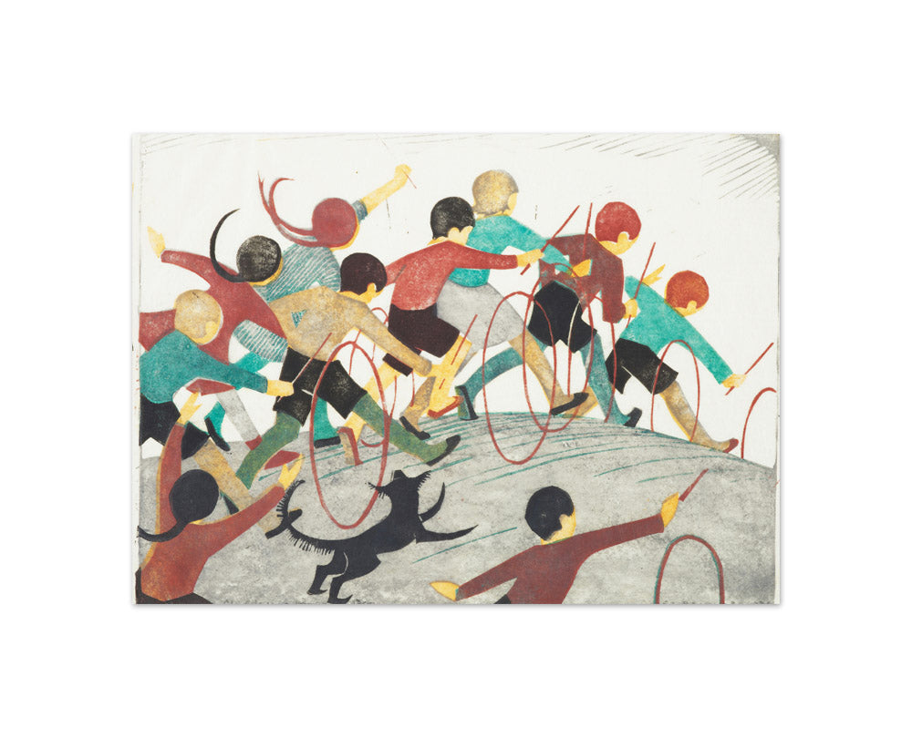 Children's hoops by Ethel Spowers - Compact / Full Bleed / No Frame