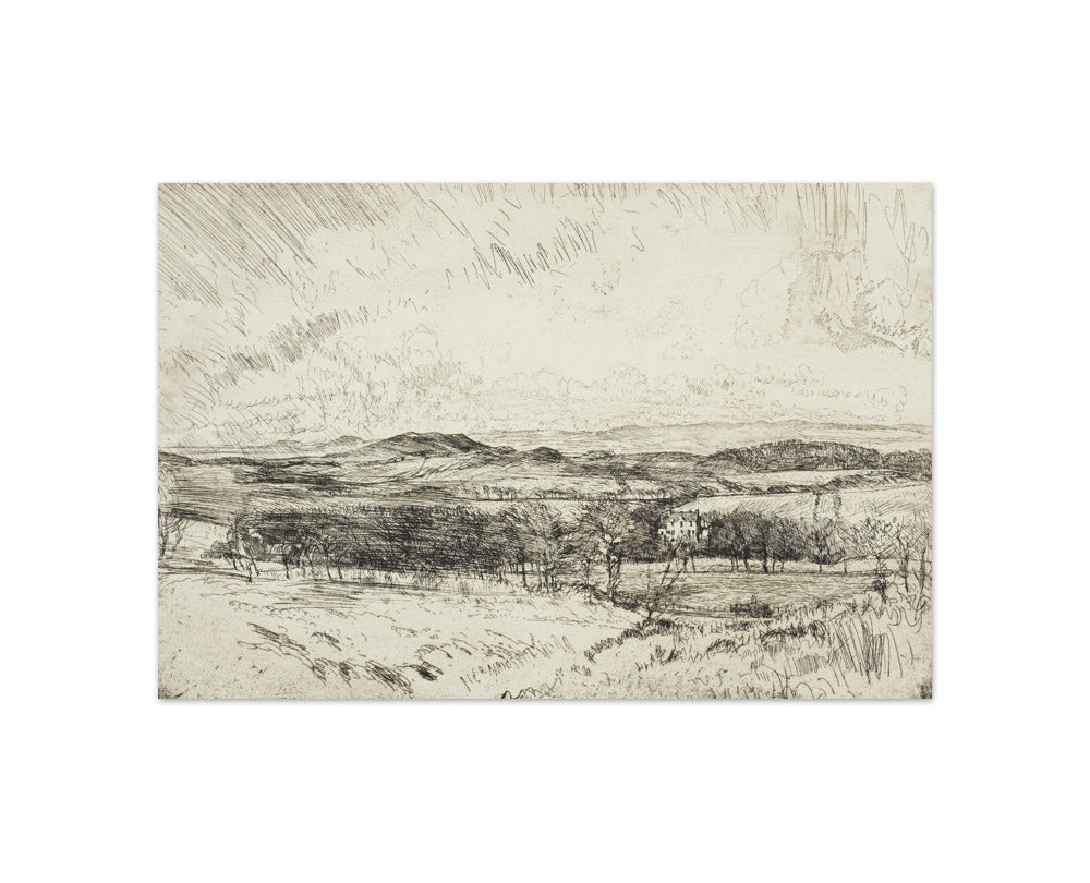 Cathlaw in March by Henry Brown - Compact / Full Bleed / No Frame