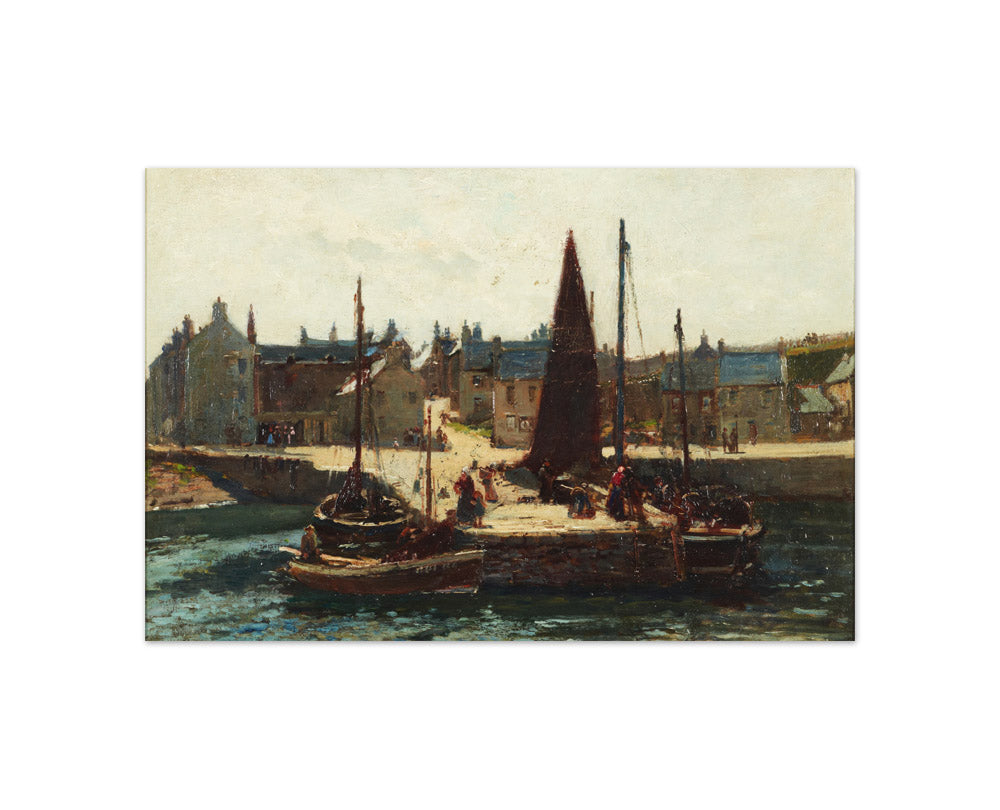 Portsoy, Scotland by Robert Allan - Compact / Full Bleed / No Frame