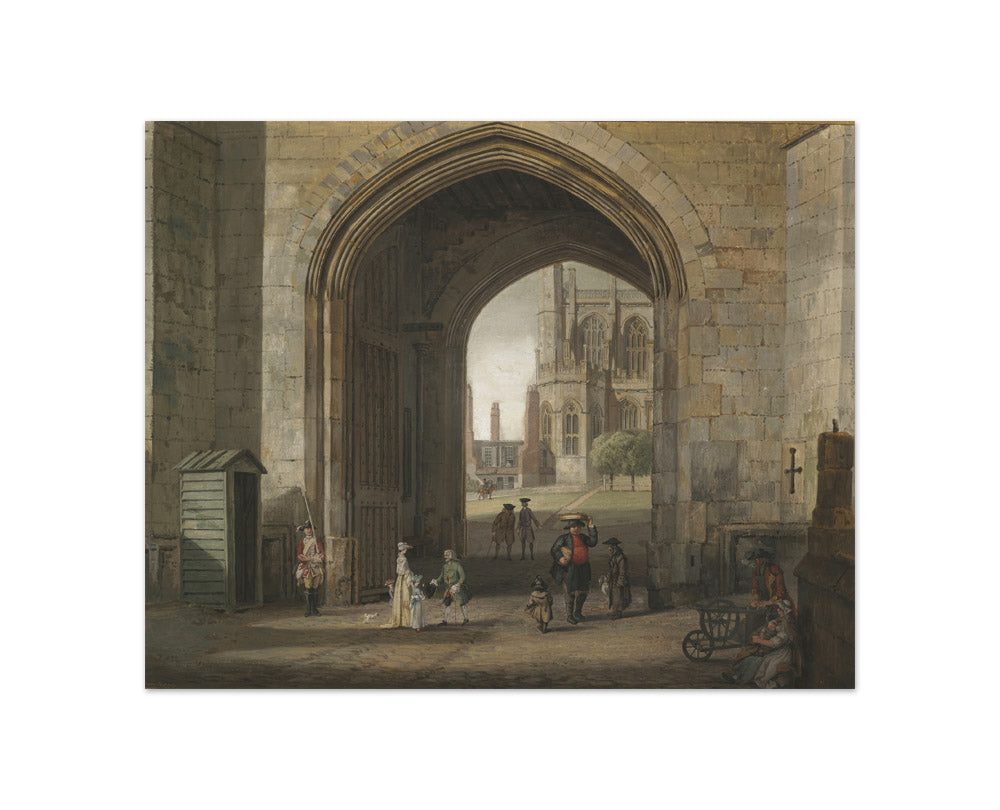 The Tower Gate at Windsor Castle 1767 by Paul Sandby - Compact / Full Bleed / No Frame