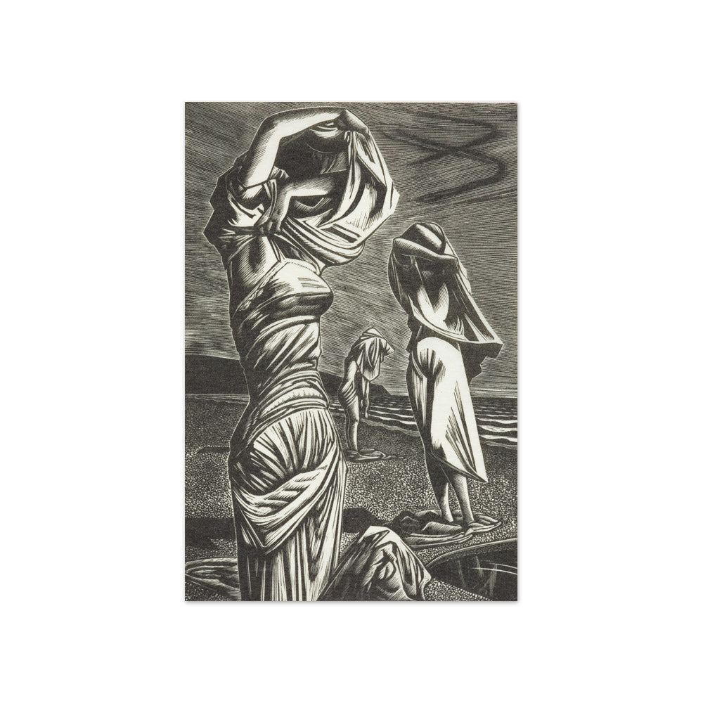 Three bathers by John Buckland-Wright - Compact / Full Bleed / No Frame