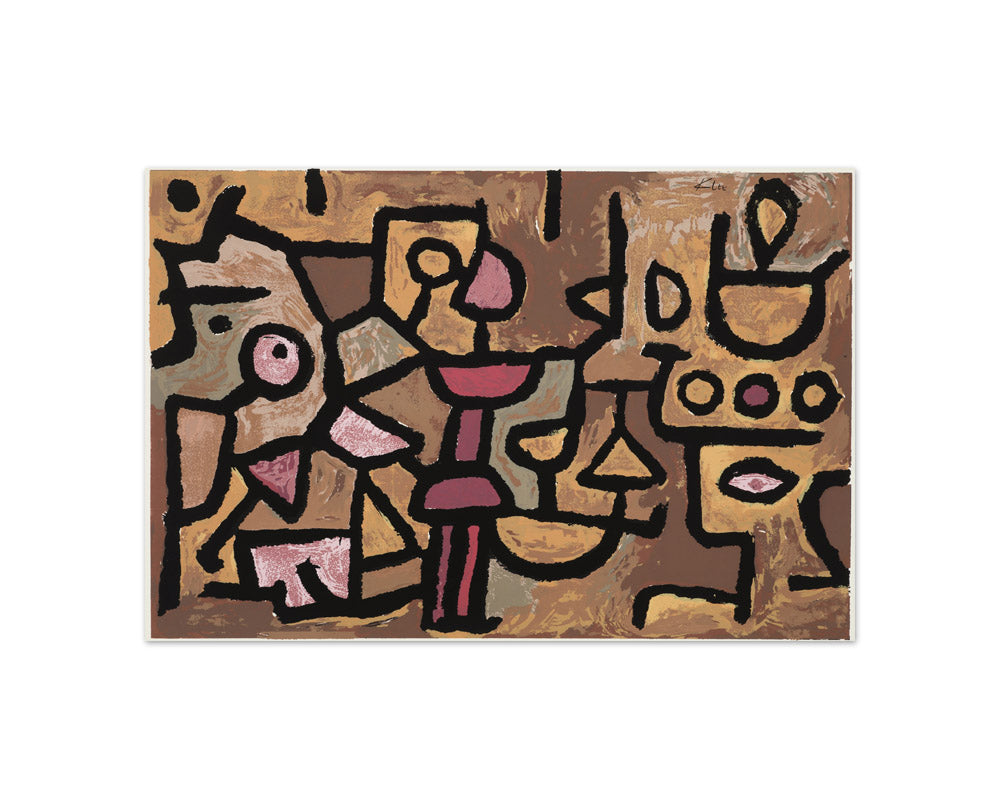 Daytime music by Paul Klee - Compact / Full Bleed / No Frame