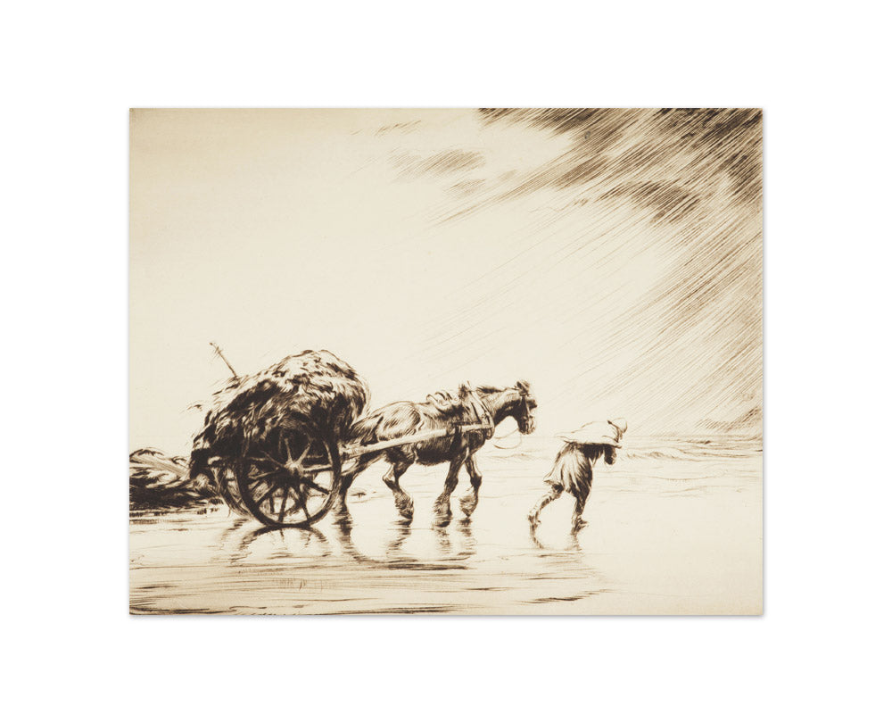 Carting seaweed by George Soper - Compact / Full Bleed / No Frame