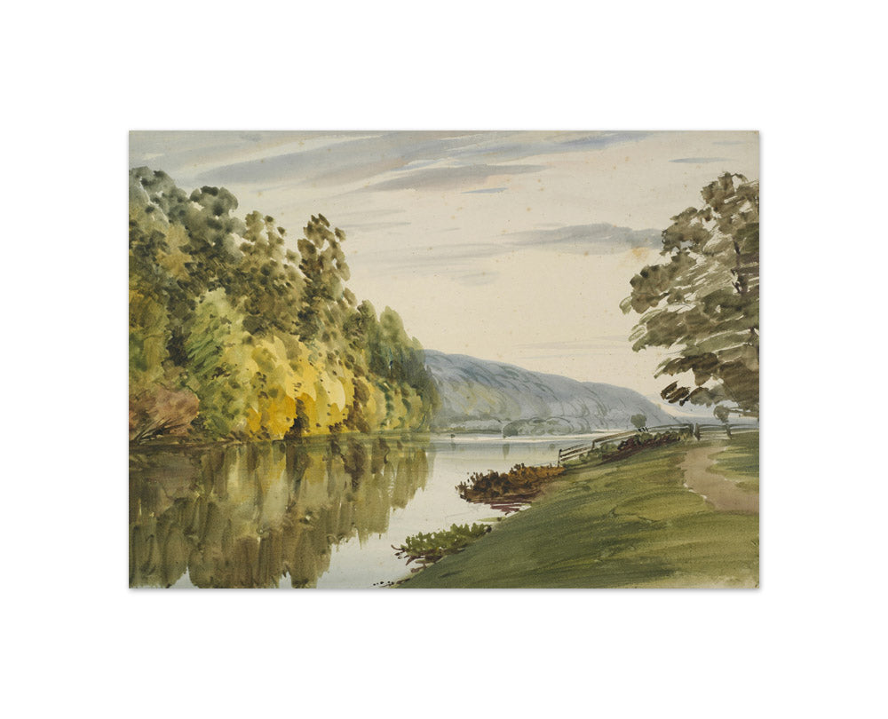 The Thames near Chertsey by John Gendall - Compact / Full Bleed / No Frame