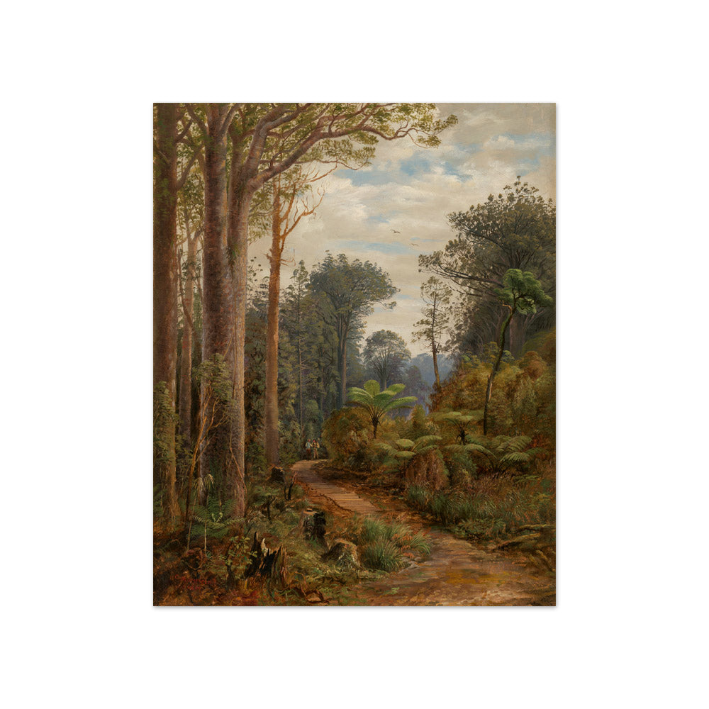 Among the kauris, Waitakeres by Charles Blomfield - Compact / Full Bleed / No Frame