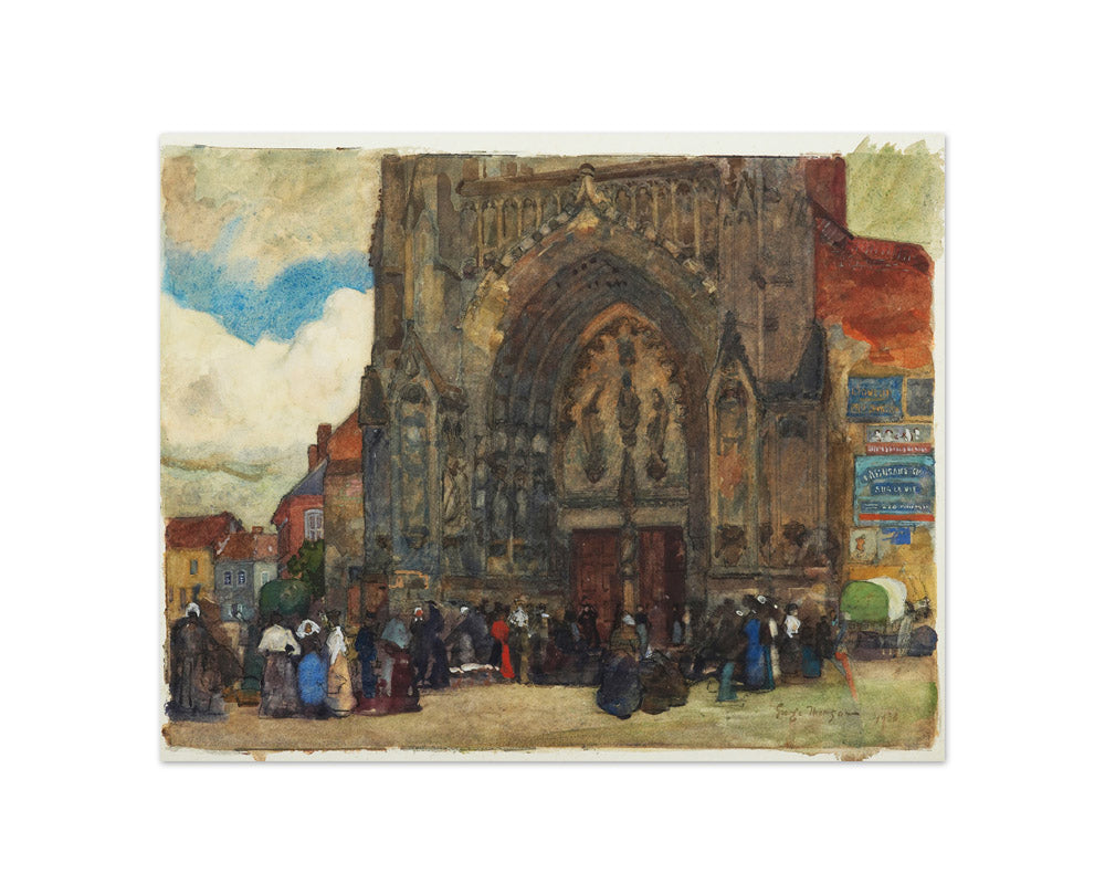 The butter market, Montreuil by George Thomson - Compact / Full Bleed / No Frame